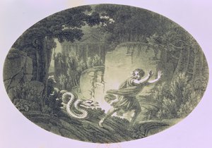Tamino poursuivi par un serpent géant, Acte I scène I de 