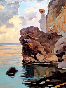 Contemplation du littoral