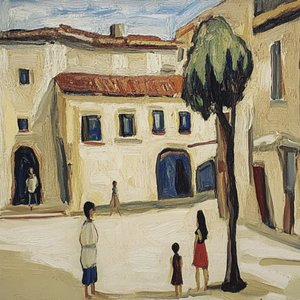 Place du Village Ensoleillé - Avanesova Elena