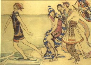La fête à la plage