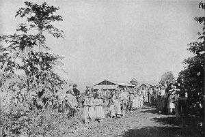 Fête dans une colonie, 1895