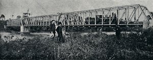 Ponte da E. F. Mogyana sur le Rio Pardo, 1895