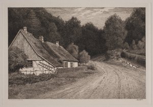 Danish : Ferme dans la forêt - Axel Holm