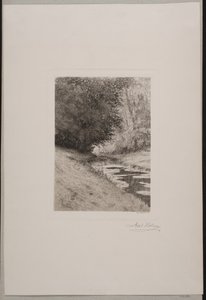 Danois : La rivière à Charlottenlund - Axel Holm