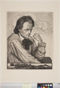 Le sculpteur Niels Hansen Jacobsen