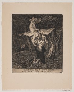 Carte de Noël et du Nouvel An