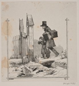 Un enterrement - Axel Theodor Kittendorff