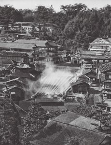 Japon : Kusatsu, sources sulfureuses
