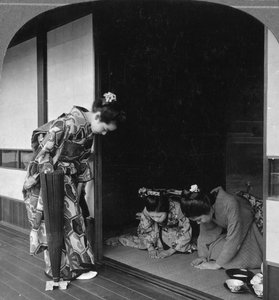 Trois femmes japonaises, Japon, 1905