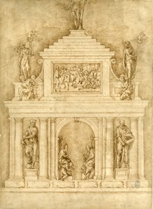 Projet pour les tombes de Léon X et Clément VII - Baccio Bandinelli