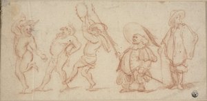 Figures de Carnaval - Baccio del Bianco