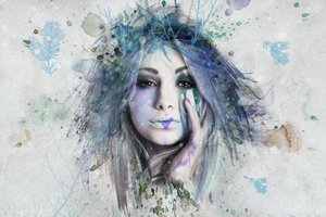 Portrait fantastique expressif