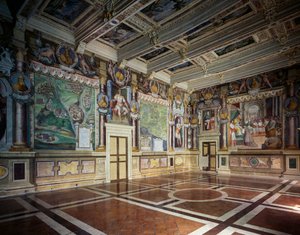 Salle royale ou Hercule avec fresques de Baldassare Croce