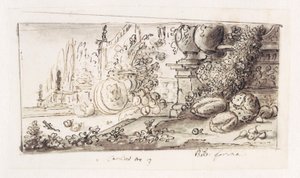 Danois : Nature morte dans un parc