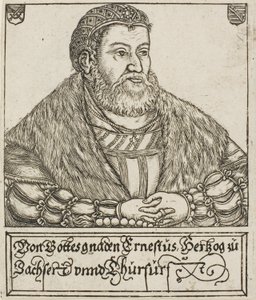 Ernest, des Ducs et Électeurs de Saxe - Balthasar Jenichen