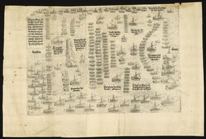 La Bataille de Lépante le 7 octobre 1571, 1571 - Balthasar Jenichen