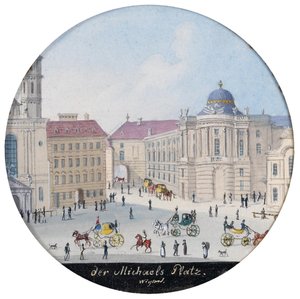 La place Saint-Michel à Vienne