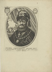 Portrait du Tsar Michel Ier Fiodorovitch de Russie 1596-1645, vers 1640-1650 - Balthazar Moncornet