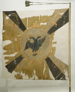 Drapeau du régiment de la garde de la vie Litovski lituanien, 1811