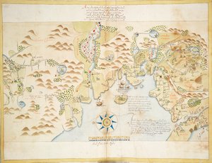 Baies de Donegal et Sligo, Irlande, vers 1600 - Baptista Boazio