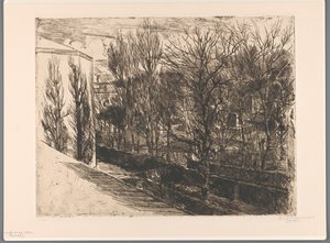 Vue de mon atelier