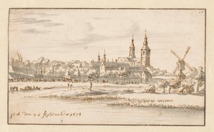 Vue de Gand - Barend Klotz (attributed to)