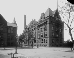 Armour Institute, Chicago, Illinois, USA, c.1892 (photo n/b)