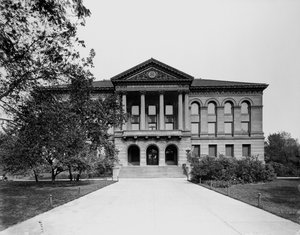 Académie des sciences de Chicago, Chicago, Illinois, États-Unis, vers 1900
