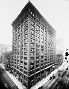 Marquette Building, Chicago, Illinois, USA, vers 1900 - Barnes and Crosby