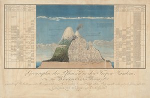 Idées pour une géographie des plantes avec une peinture naturelle des régions tropicales - Baron Friedrich Alexander von Humboldt