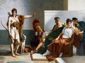 Hippolyte rejette les accusations de Phèdre