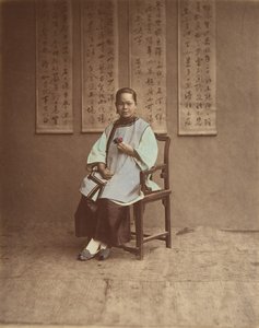Fille de Shanghai, années 1870 - Baron Raimund von Stillfried