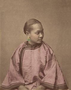 Fille de Shanghai, années 1870
