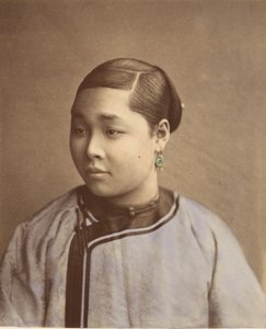Fille de Shanghai, années 1870