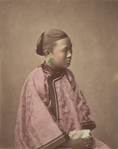 Fille de Shanghai, années 1870