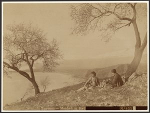 Amandes en fleurs, Taormine - Baron Wilhelm von Gloeden