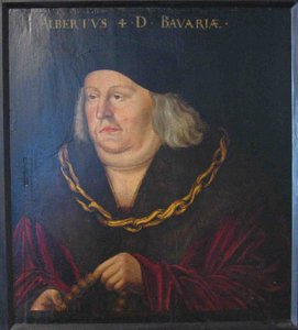 Le duc Albert IV le Sage de Bavière - Barthel Beham