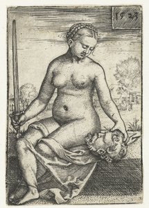Judith avec la tête d