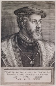 Portrait de Charles Quint - Barthel Beham