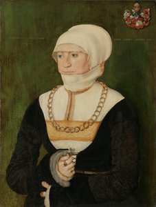 Portrait de Magdalena Pittrichin, 1528 - Barthel Beham