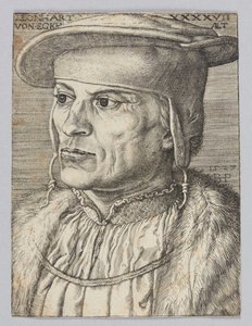 Portrait de Leonard Van Eckh - Barthel Beham
