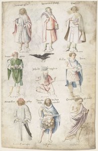 Neuf hommes de l