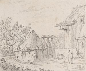 Cour de ferme, 1758