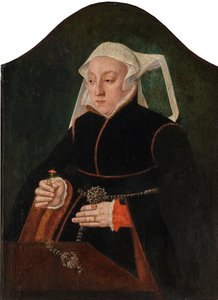 Portrait féminin - Bartholomäus Bruyn