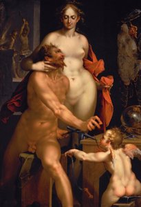 La visite de Vénus à Vulcain, c. 1610