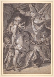 Vénus et Mercure - Bartholomaeus Spranger