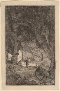 Grotte avec des frères