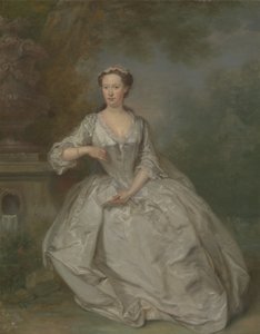 Une dame avec un livre, c.1730-40
