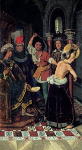 La Flagellation de Sainte Engratia, vers 1475