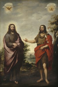 Saint Jean-Baptiste pointant vers le Christ, vers 1655